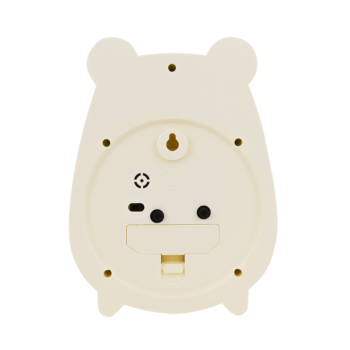 Reloj Despertador en Forma de Oso, color Amarillo