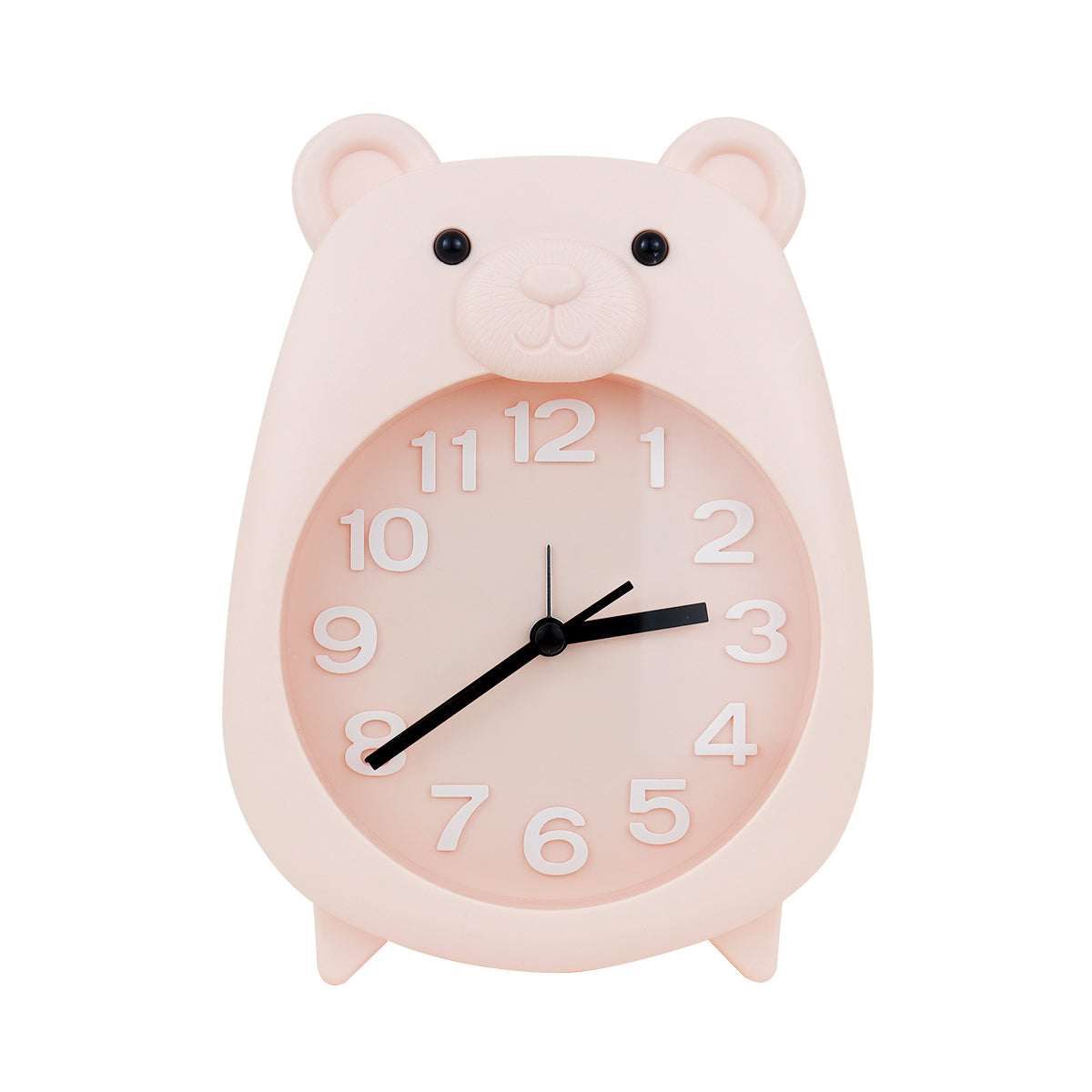 Reloj Despertador en Forma de Oso, color Rosa