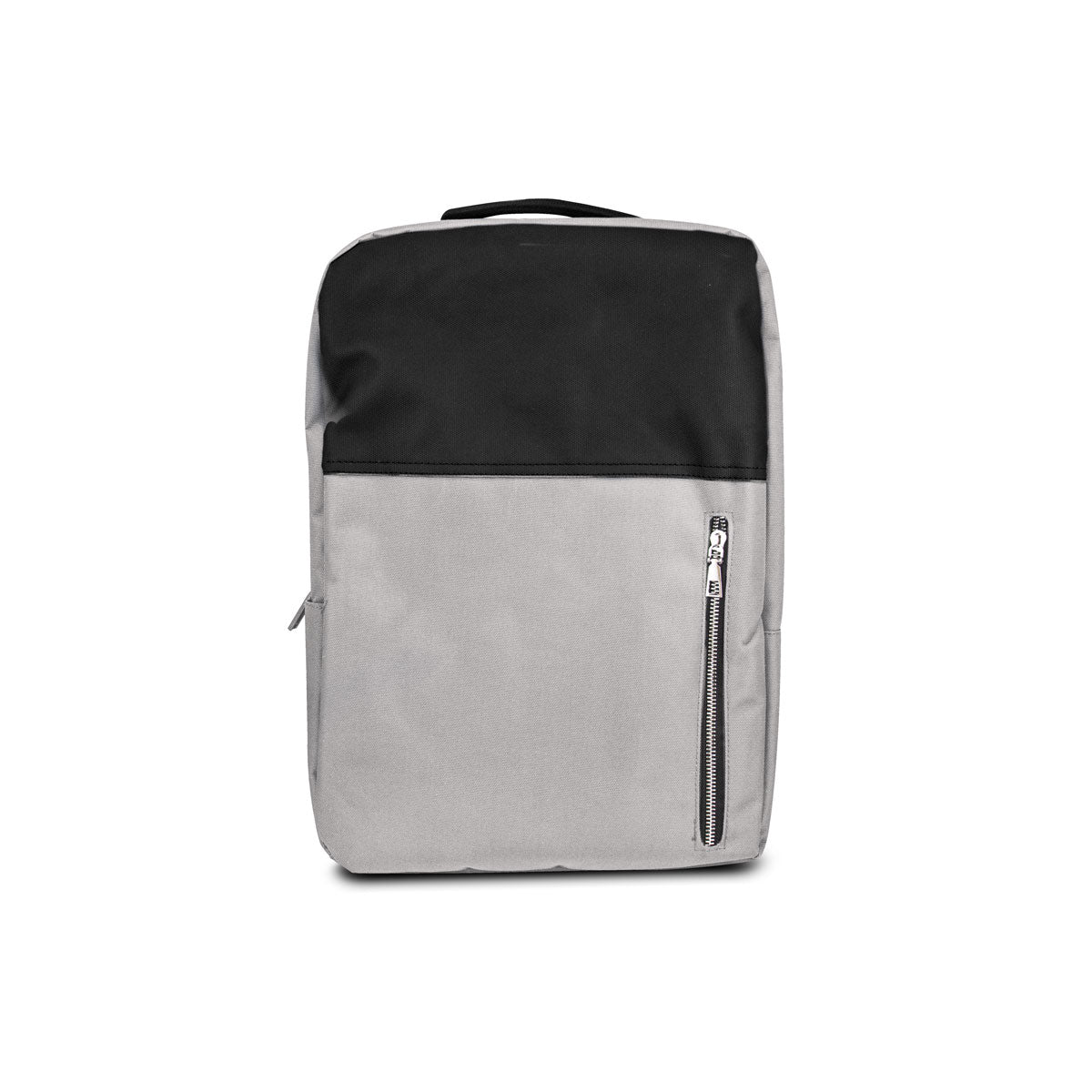 Mochila Porta Laptop con Cargador USB color Gris