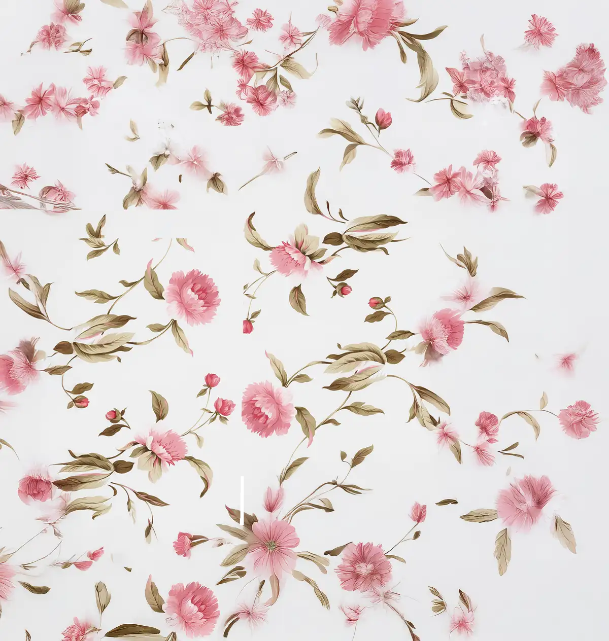 Juego de Sábanas Matrimoniales, Diseño Flores, Color Rosa