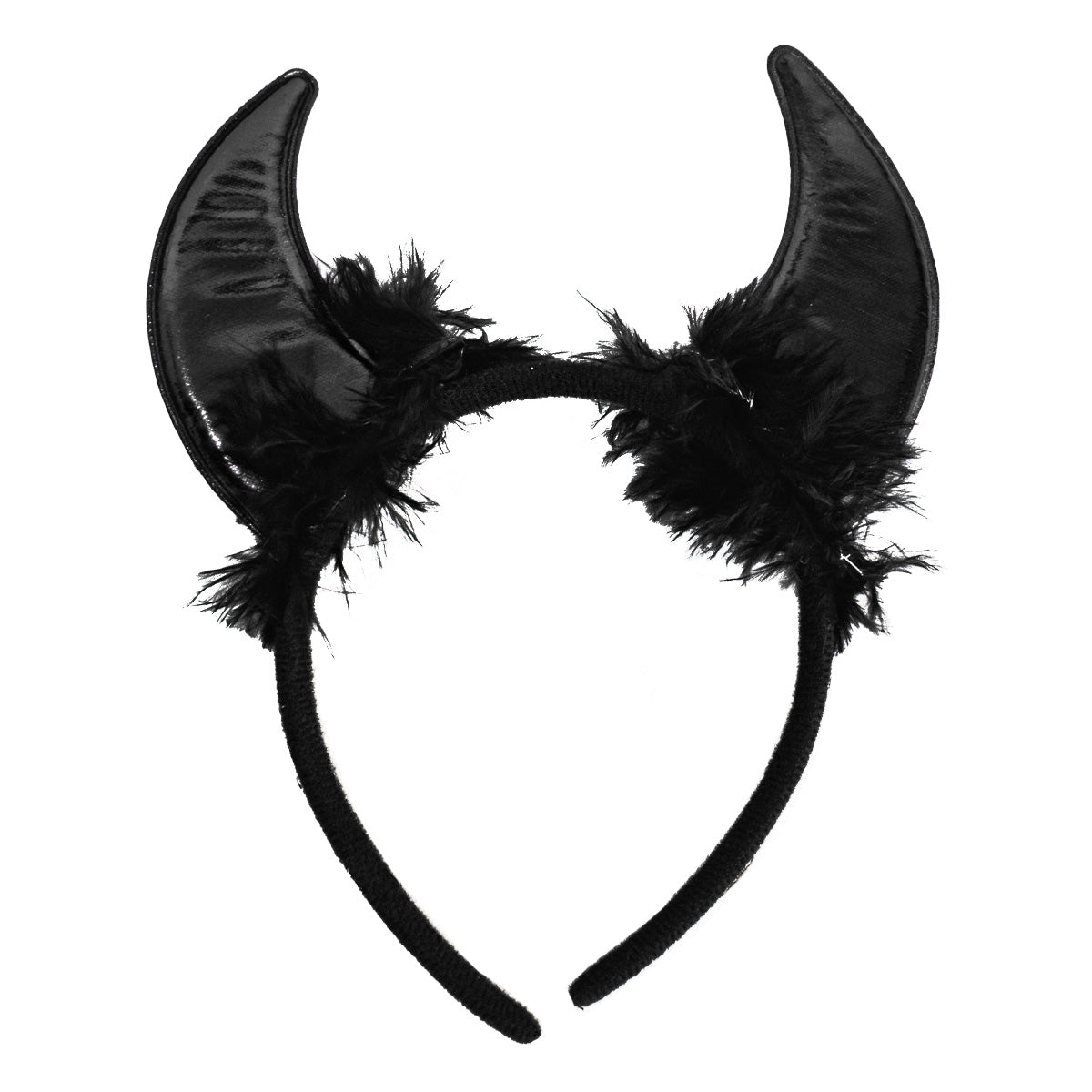Diadema con Orejas de Diablo color Negro