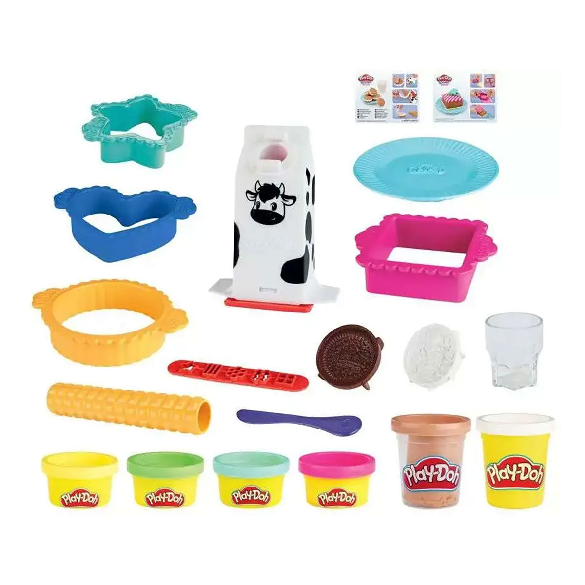 Kitchen Creations: Leche y Galletas, Play-Doh