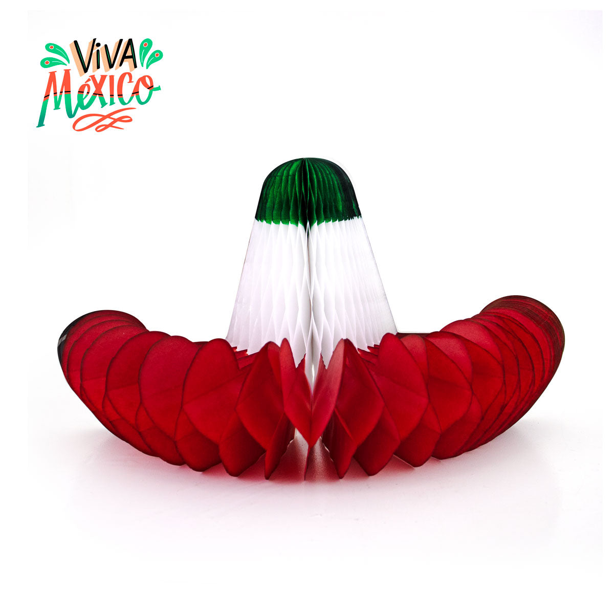 Decoración Colgante con Diseño de Sombrero Tricolor