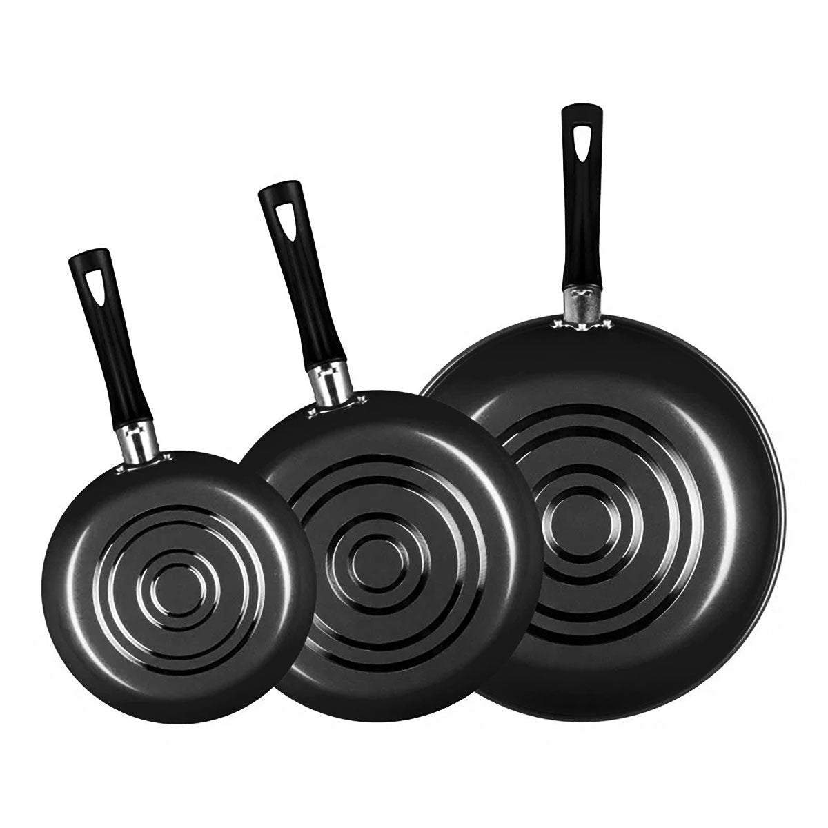 Batería de Cocina Deleite La Vasconia, 5 piezas, color Negro