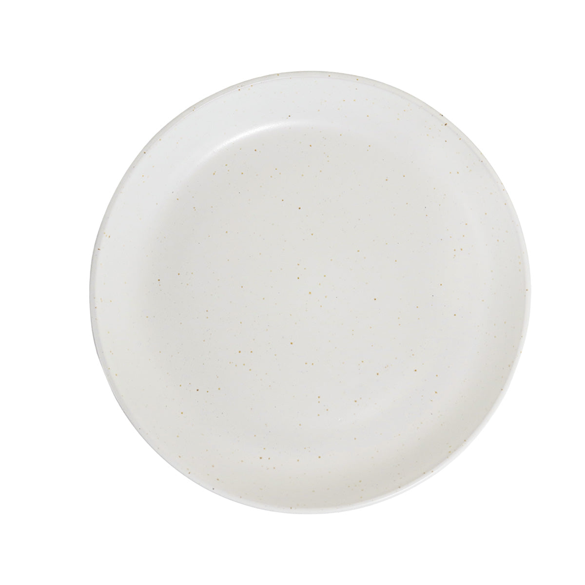 Plato Trinche de Cerámica, Color Crema, 21.5 cm