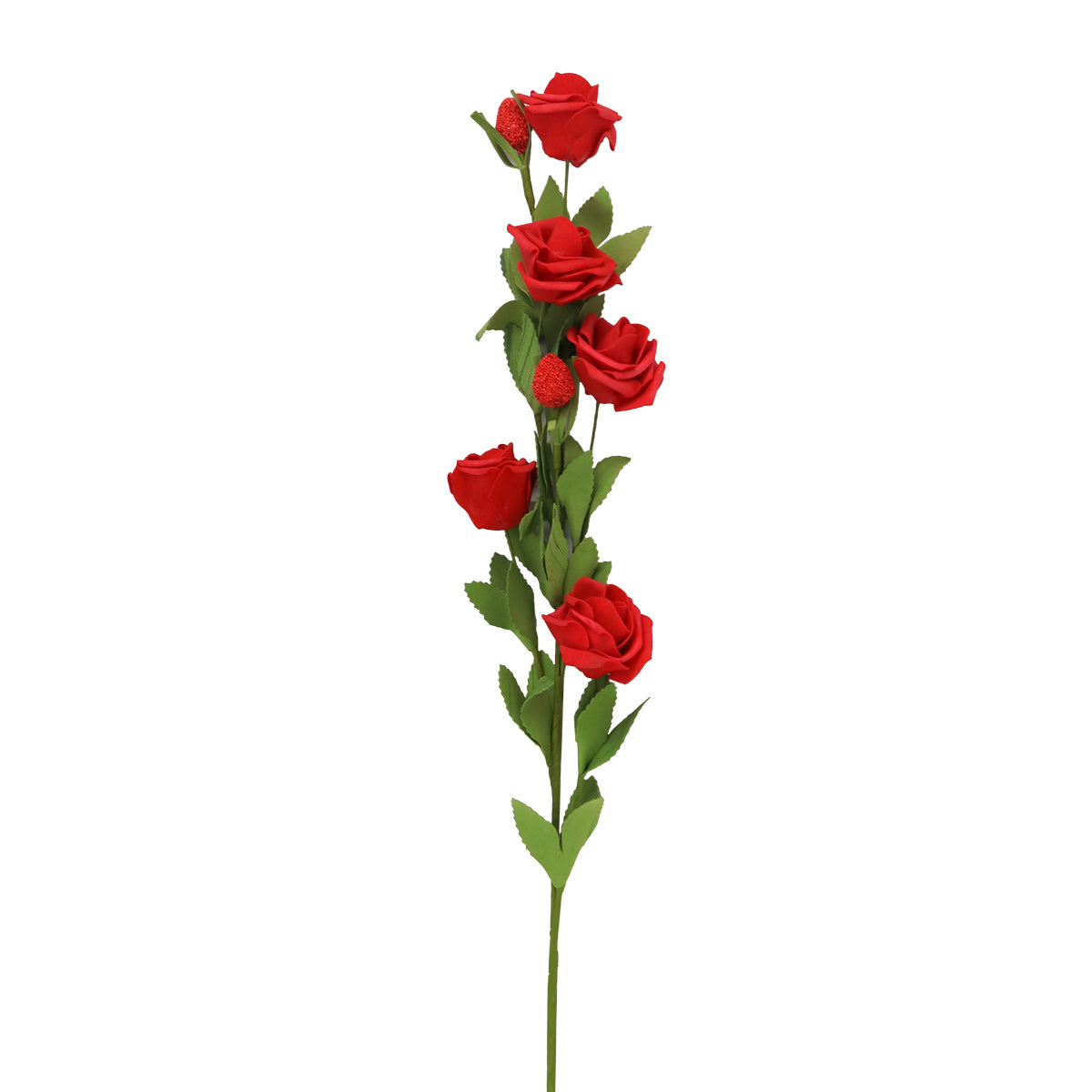 Flor Artificial color Rojo