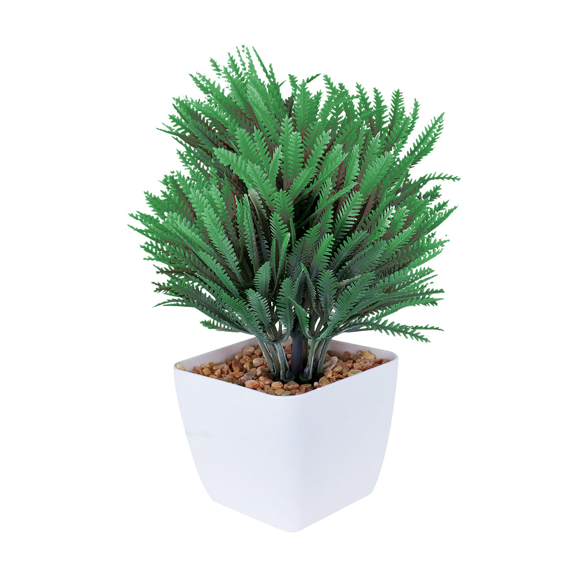 Planta Artificial Decorativa en Maceta, color Verde