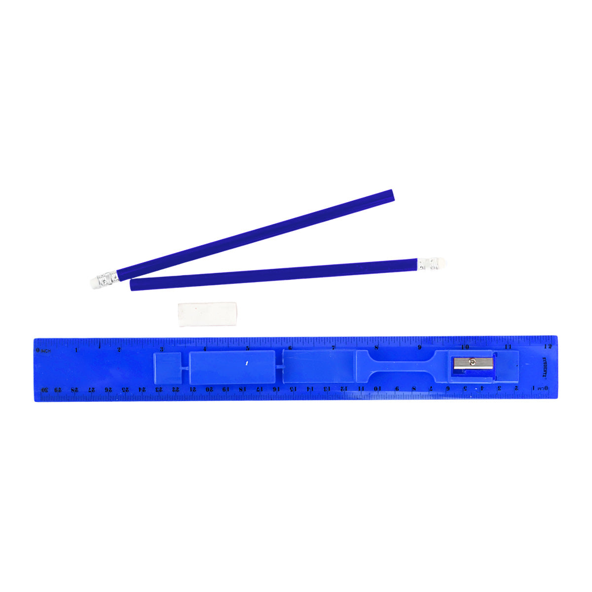 Juego Geométrico Básico, Color Azul, 4 pzas