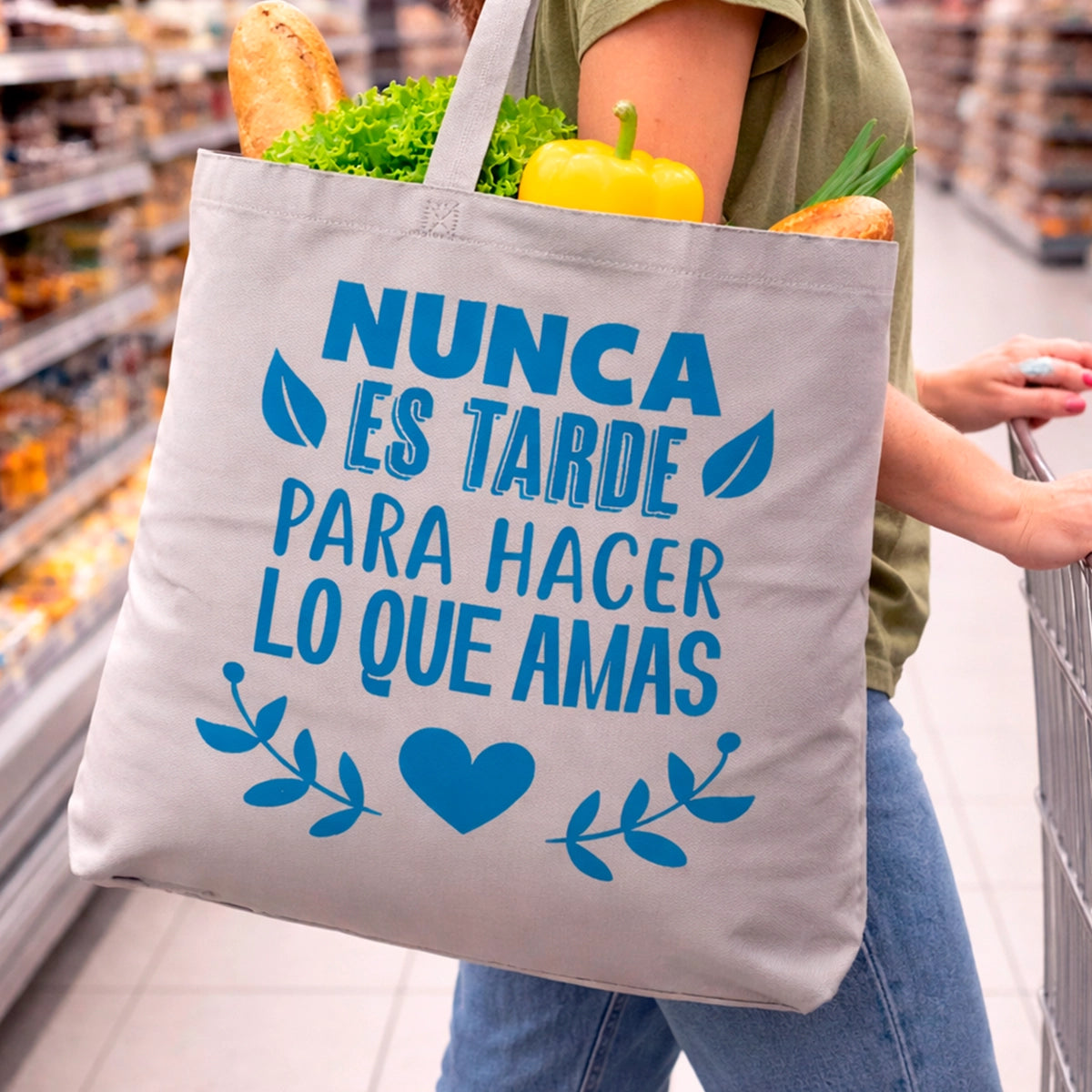 Bolsa Ecológica, Nunca es Tarde para Hacer lo que Amas