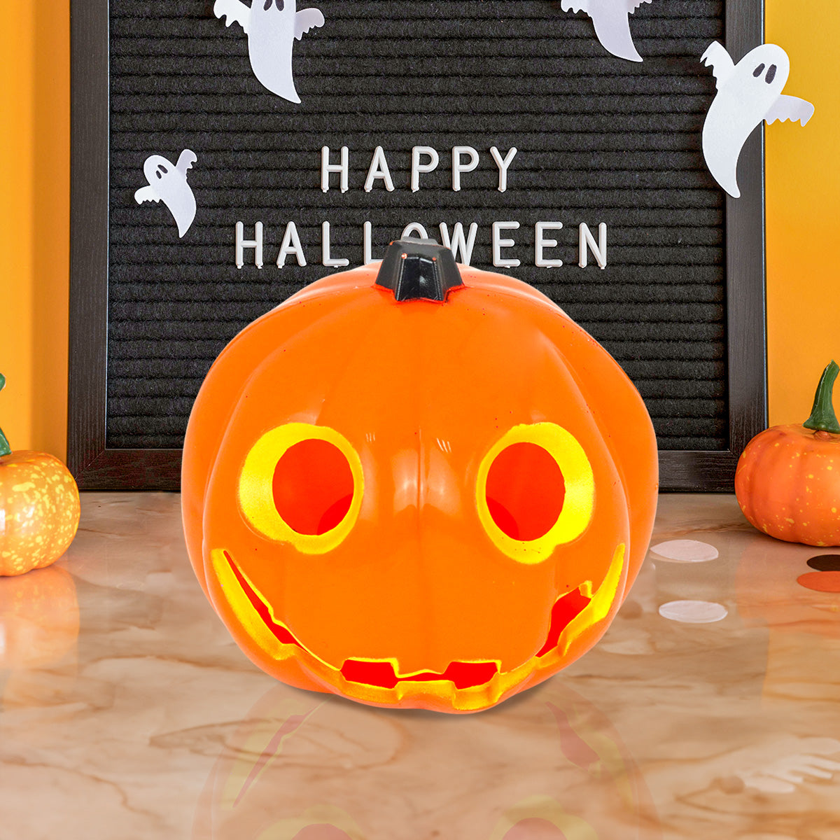 Calabaza, Adorno de Halloween con Sonido