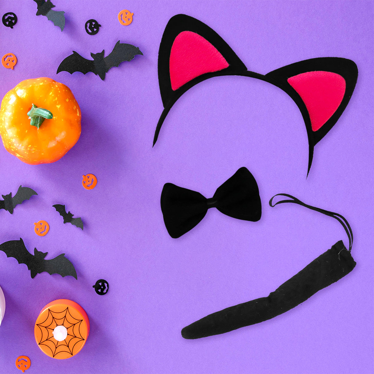 Set de 3 Accesorios para Disfraz de Gatito