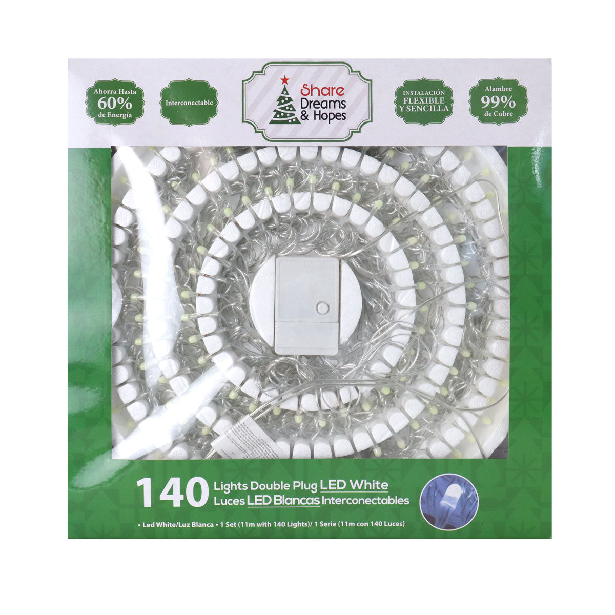 Serie de Luces LED, Color Blanco