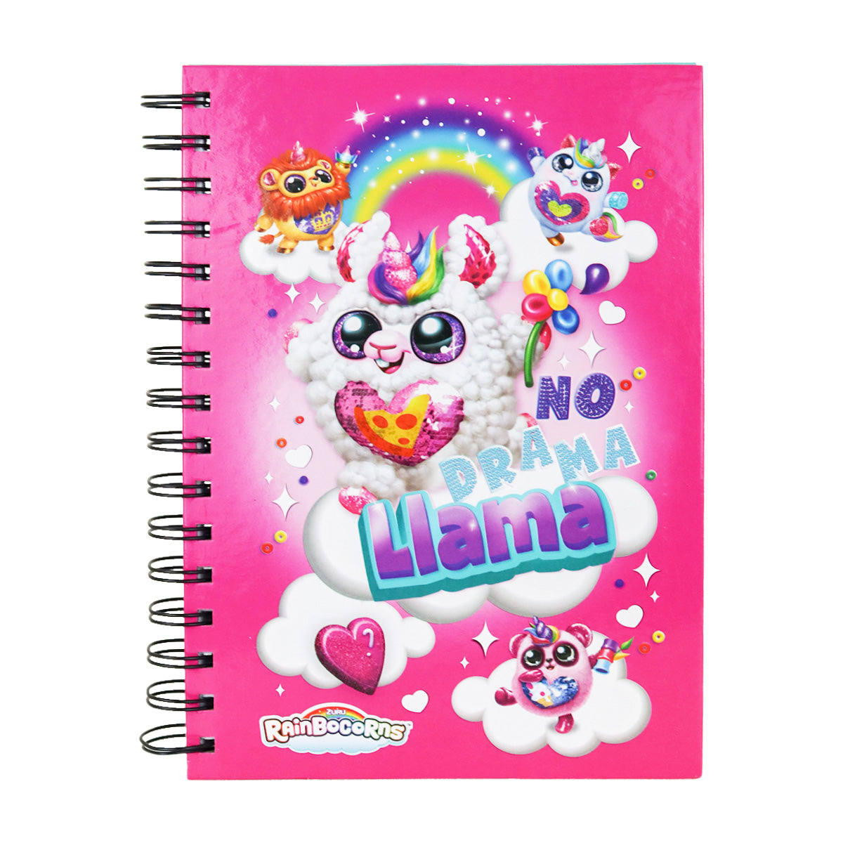 Libreta Rainbocorns, color Rosa