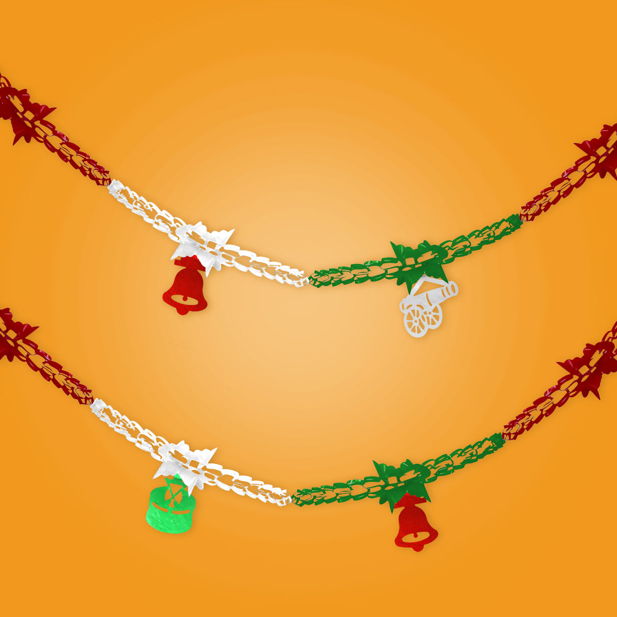 Guía Colgante con Diseño de Fiestas Patrias, Campana
