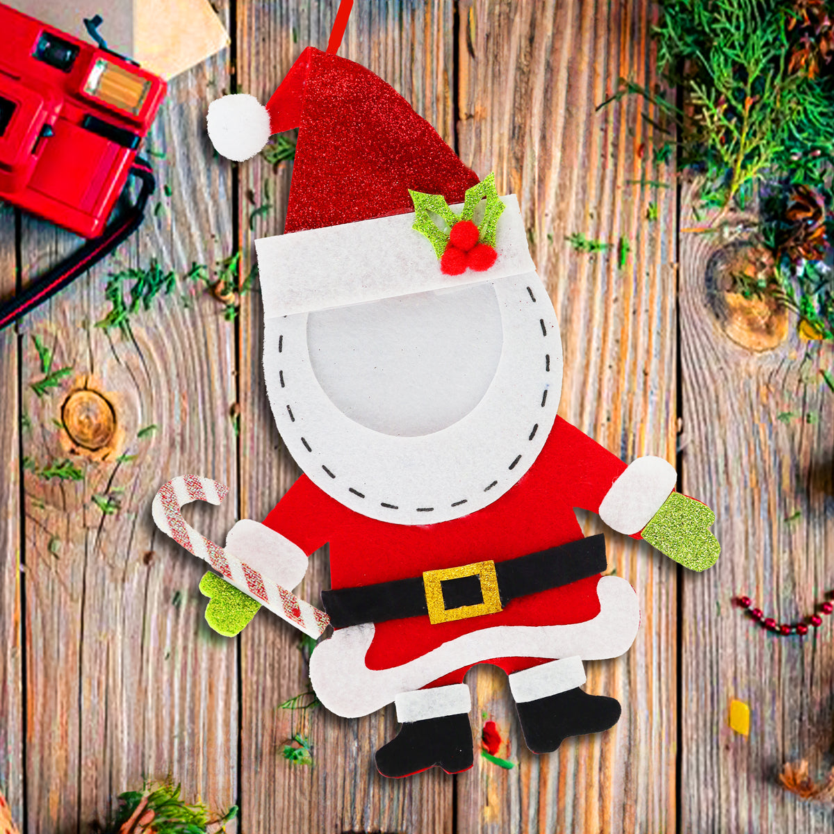 Decoración Colgante Navideña, Santa Claus