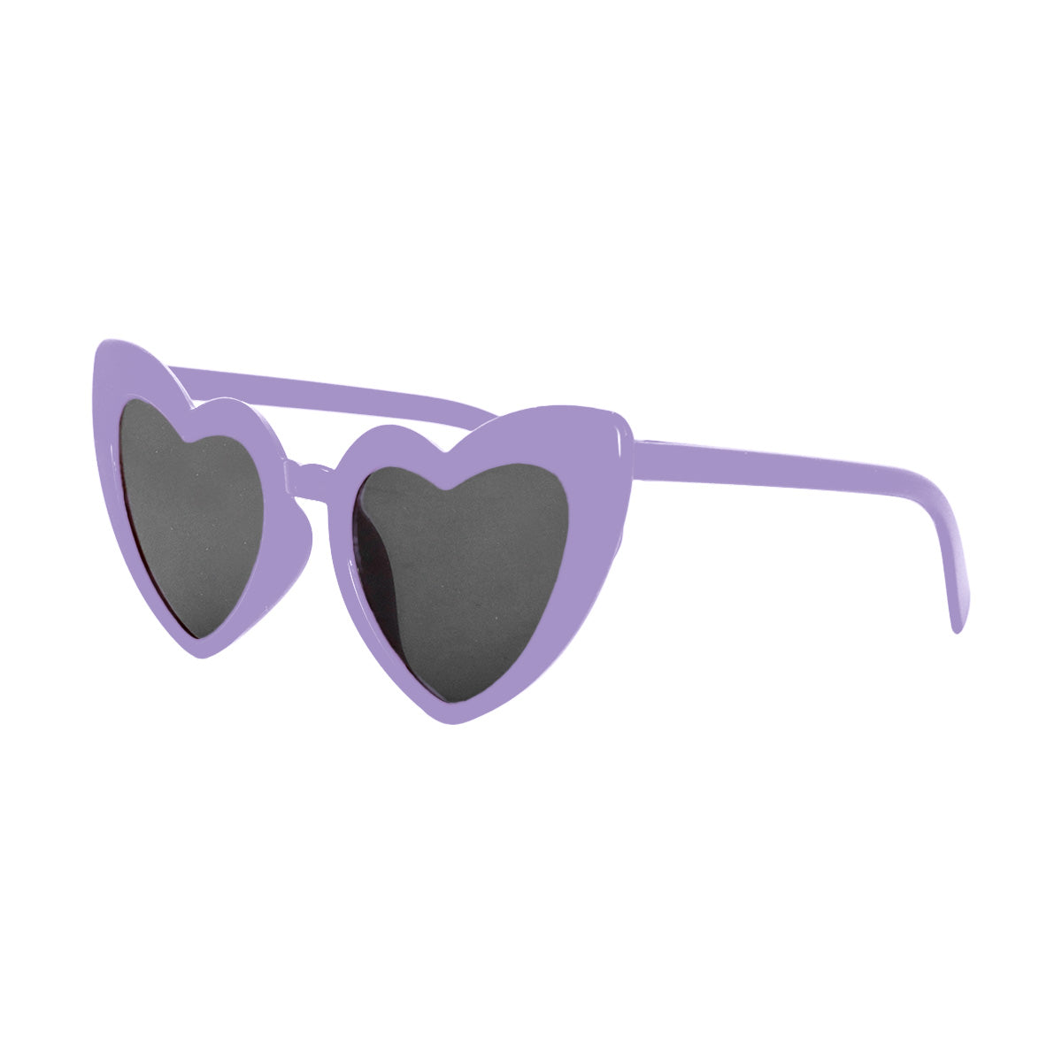 Lentes de Sol en Forma de Corazón, Armazón Lila