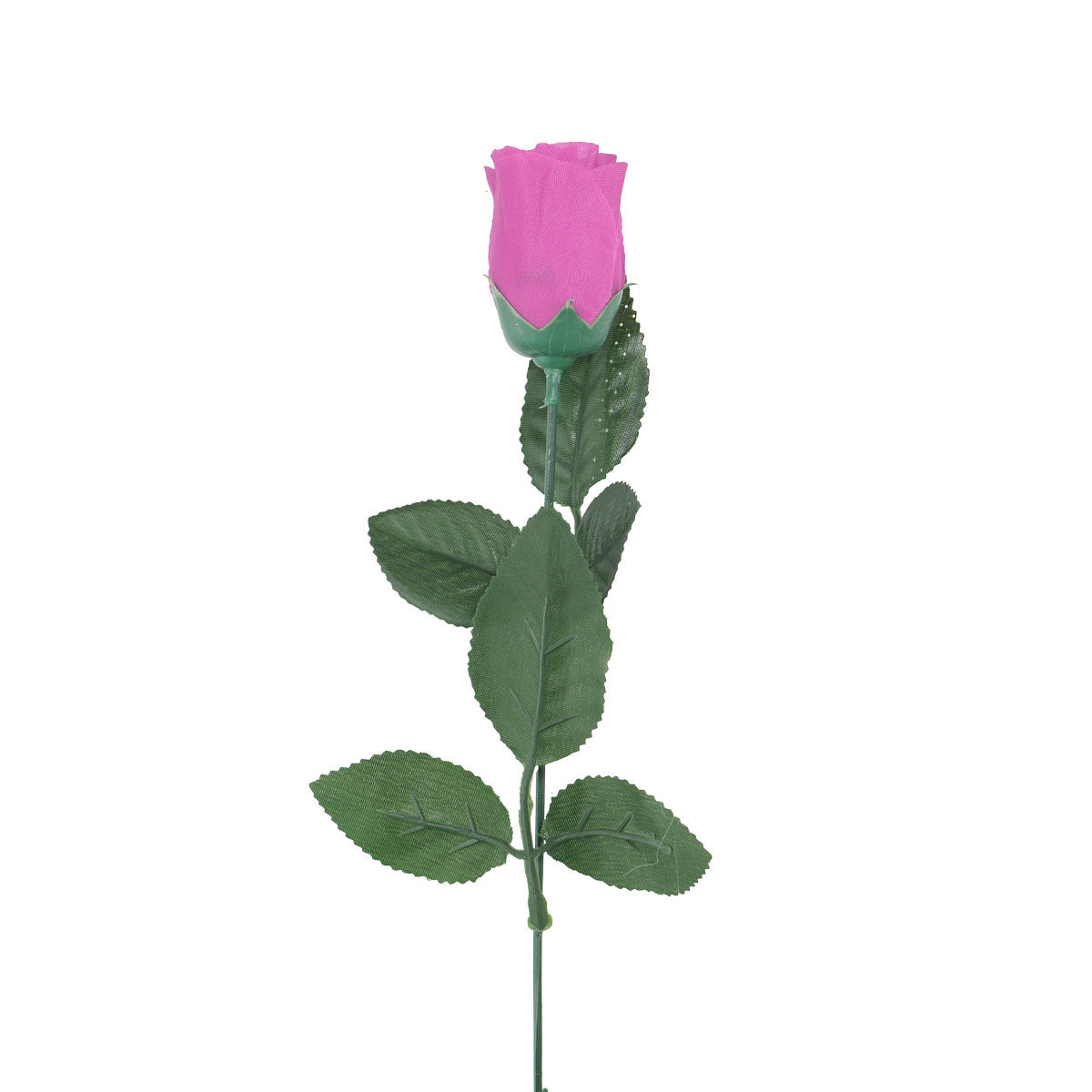 Rosa Color Rosa de Plástico para Decoración