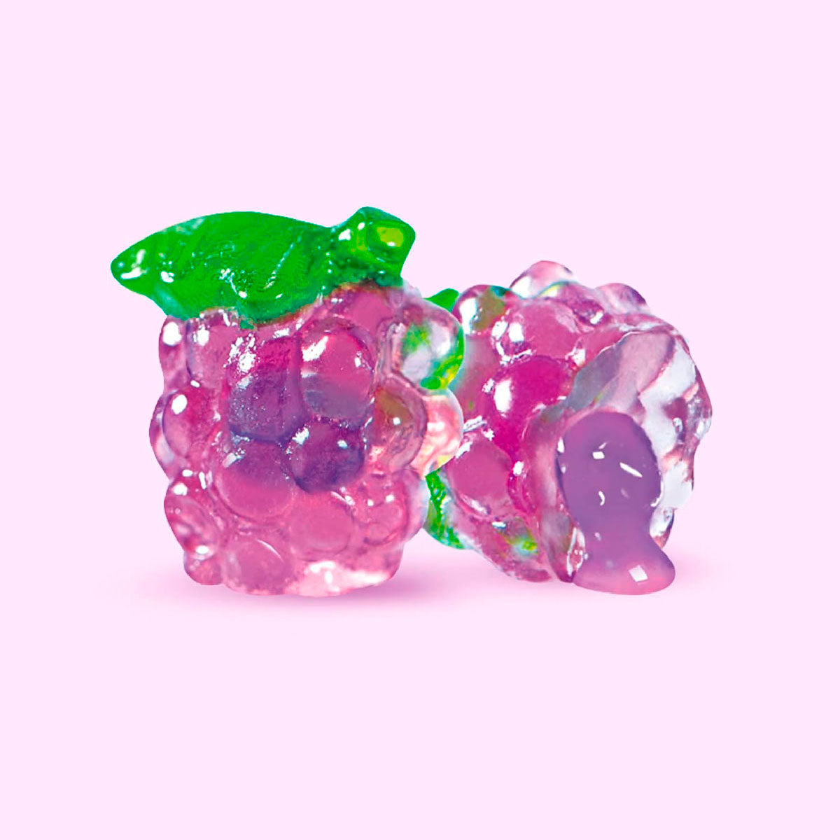 Gomitas 4D en Forma y Sabor Uva, Amos 62 gr.