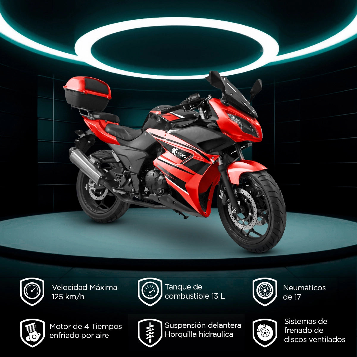 Motocicleta Kiwo KWR 250 2025