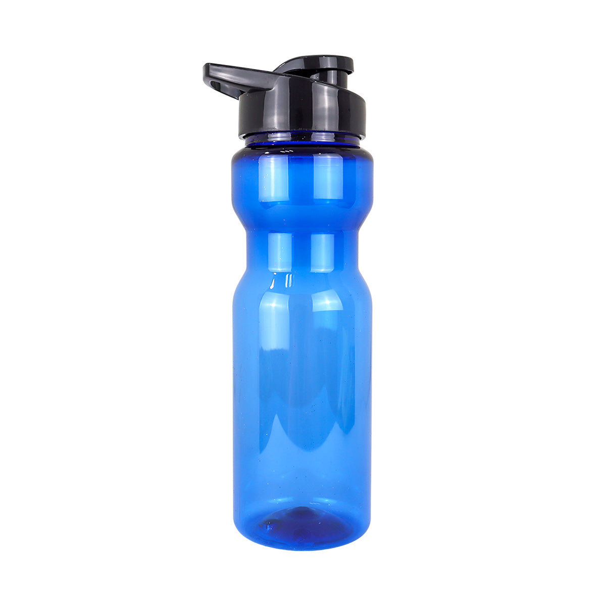 Botella de Agua de Plástico, Color Azul, 850 ml