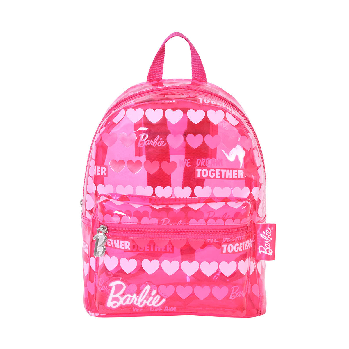 Mochila Transparente Escolar, Barbie