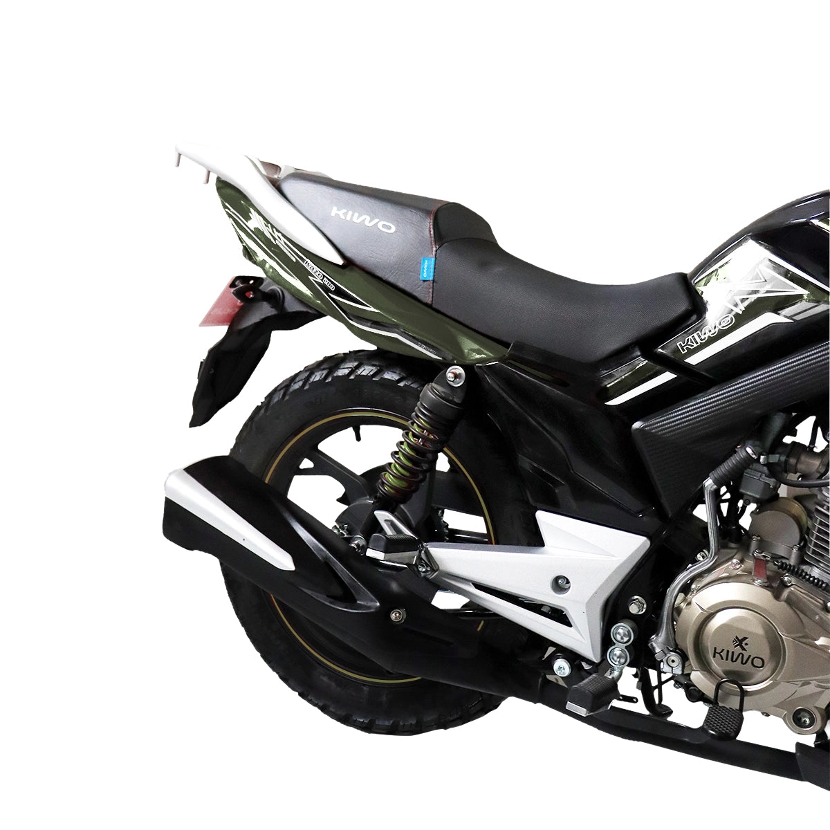 Motocicleta Kiwo Kaze 200 2025, Color Verde