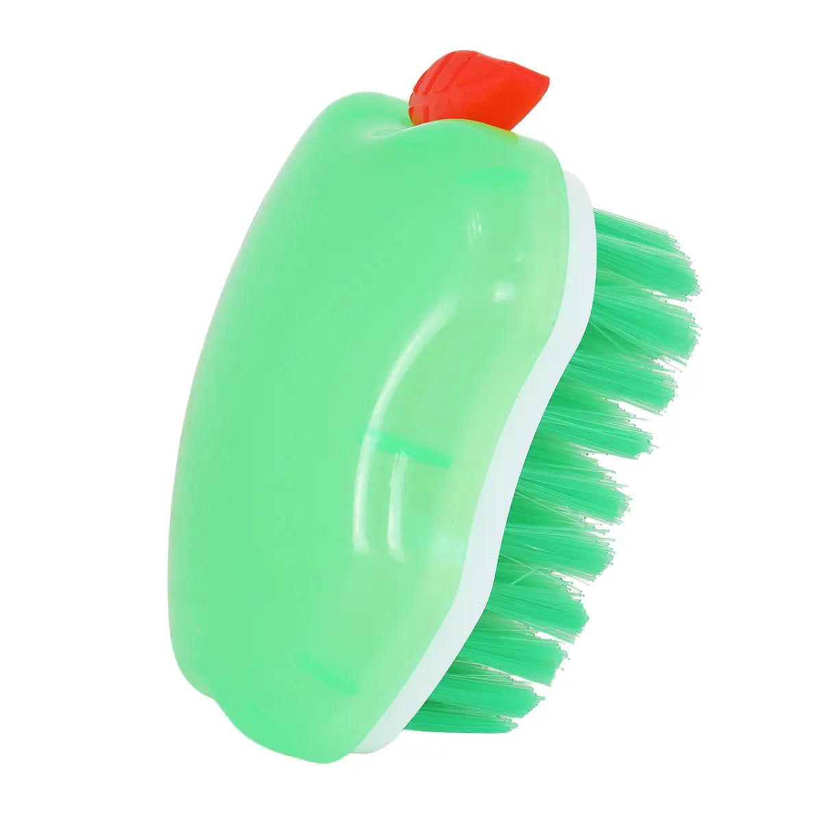 Cepillo, Diseño Manzana, Color Verde