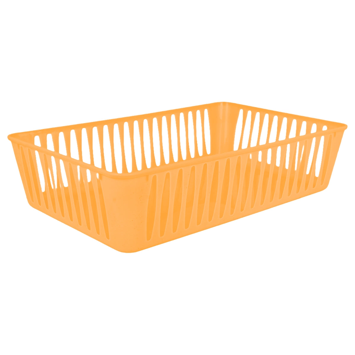 Canasta Rectangular, Color Naranja