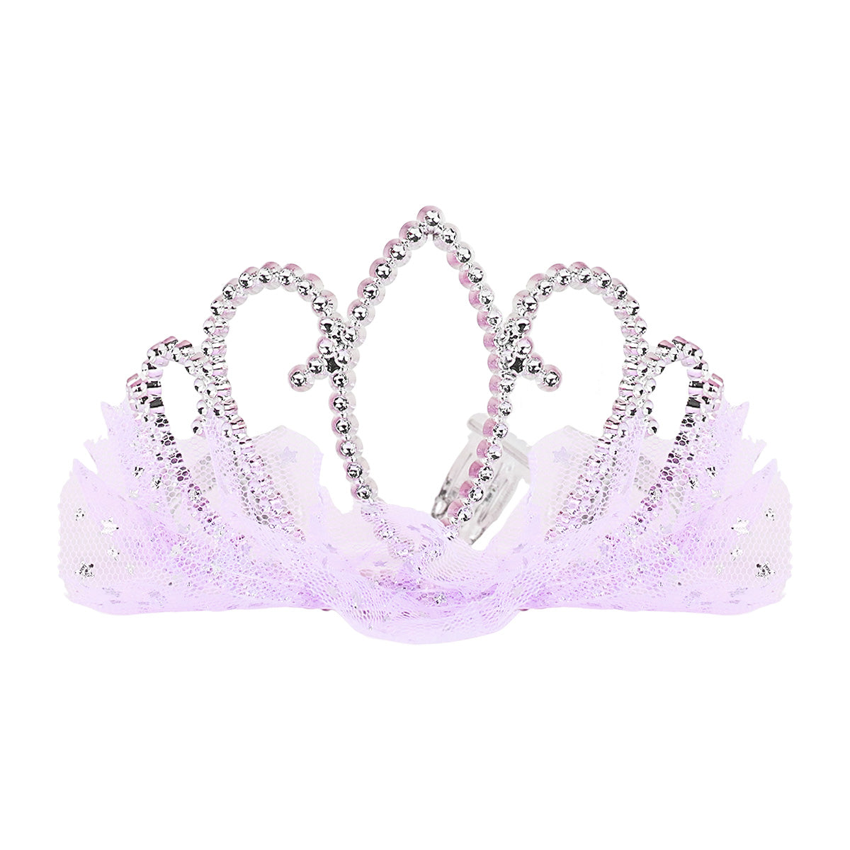Juguete Corona de Princesa con Detalles de Encaje Color Lila