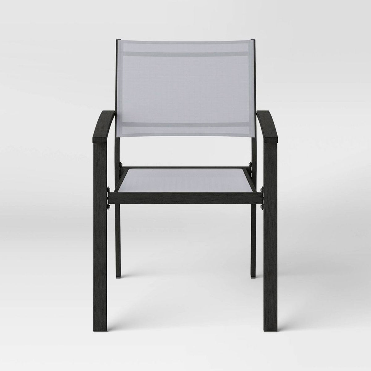 Set de 2 Sillas de Comedor para Exteriores, Ryegate, Color Gris Desgastado