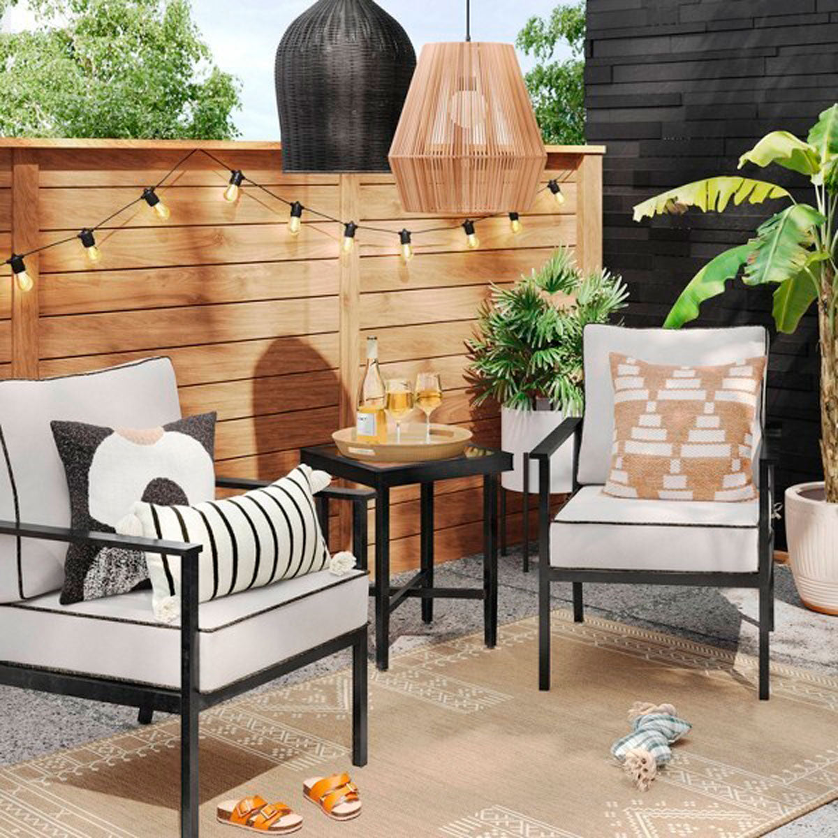 Juego de Sillas para Patio, 2 Piezas, Threshold