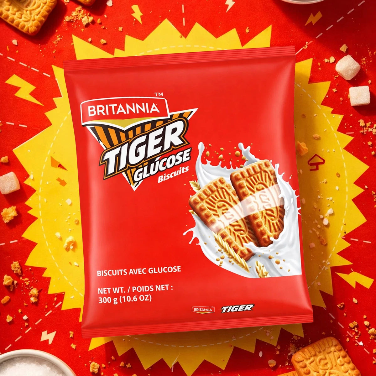 Galletas, Tiger Glucose, Britannia