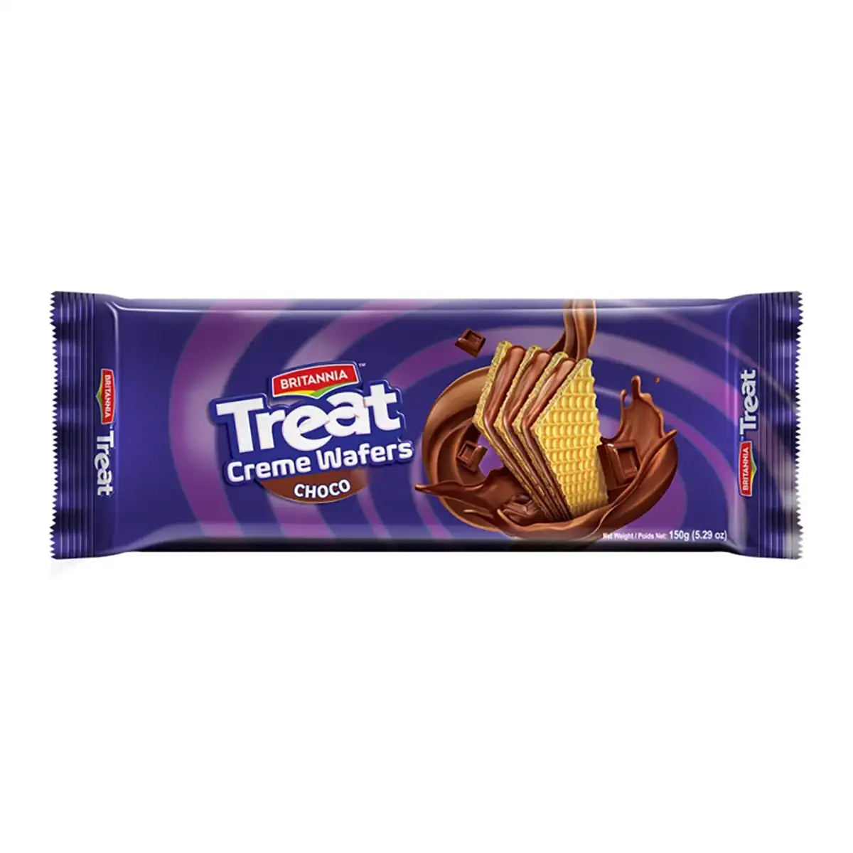 Galletas Britannia Treat Wafer Chocolate, 150 g