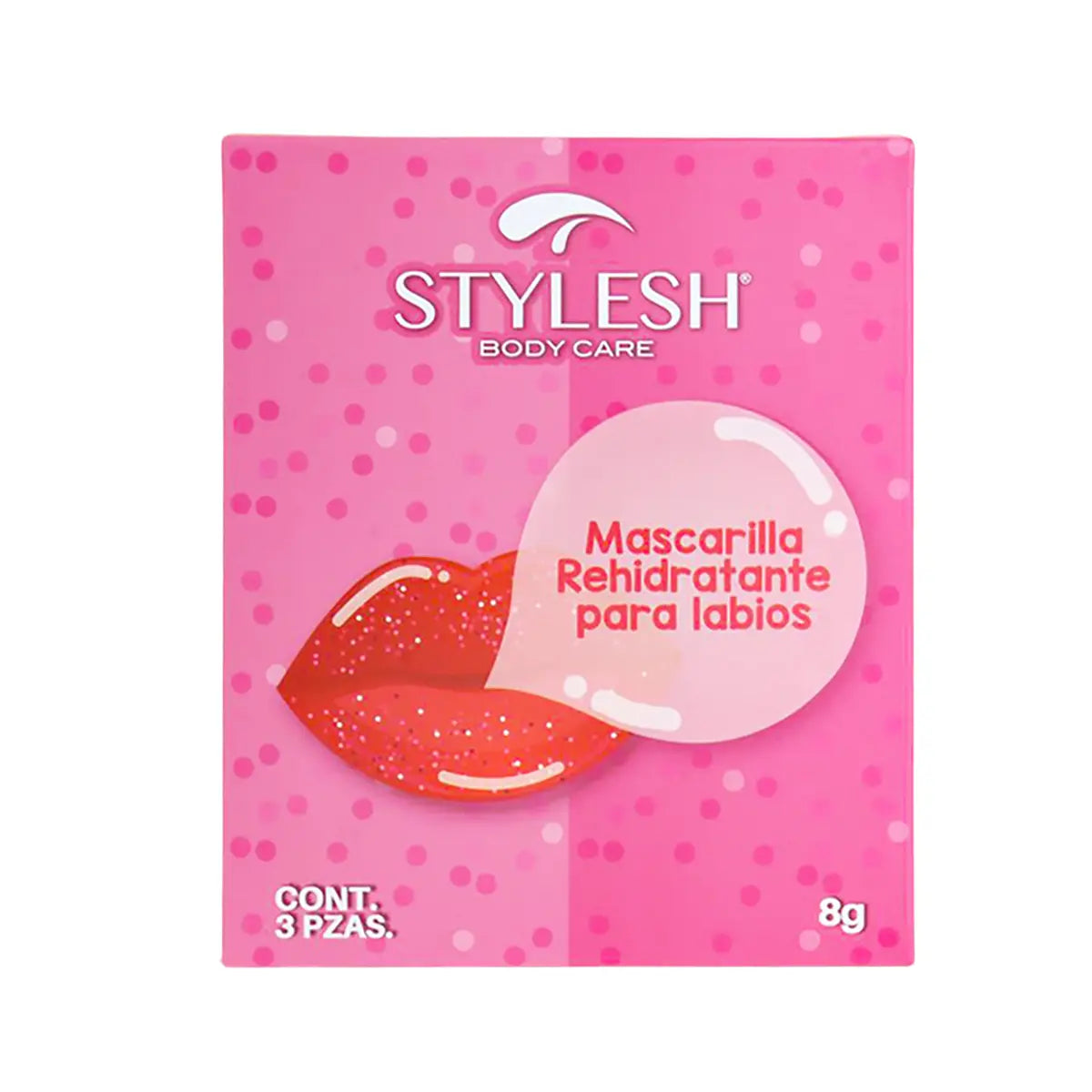 Mascarilla para Labios, 3 pzas