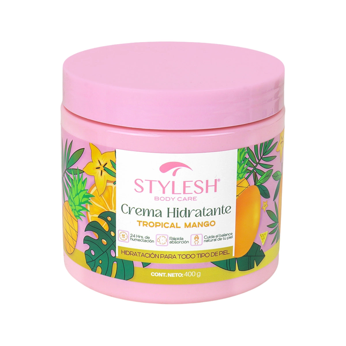 Crema Hidratante, Tropical Mango, 400 gr