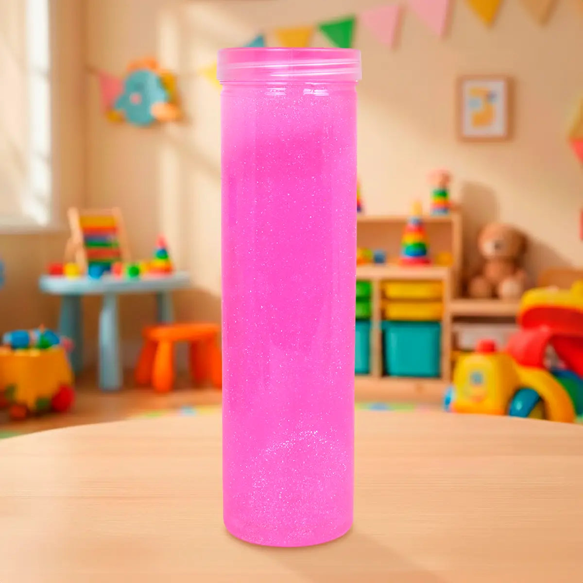 Slime, Tubo, Color Rosa, 400 gr