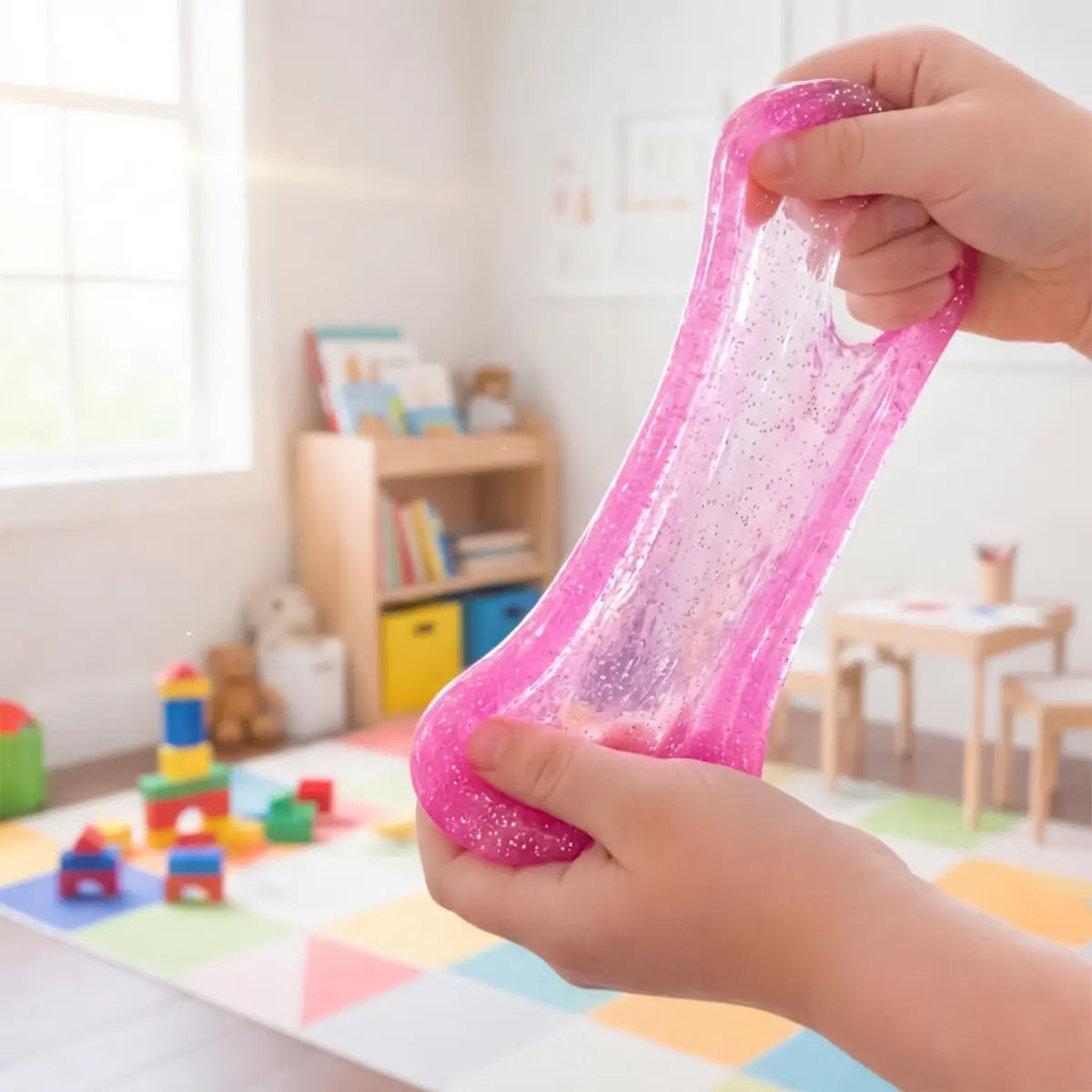 Slime, Tubo, Color Rosa, 400 gr