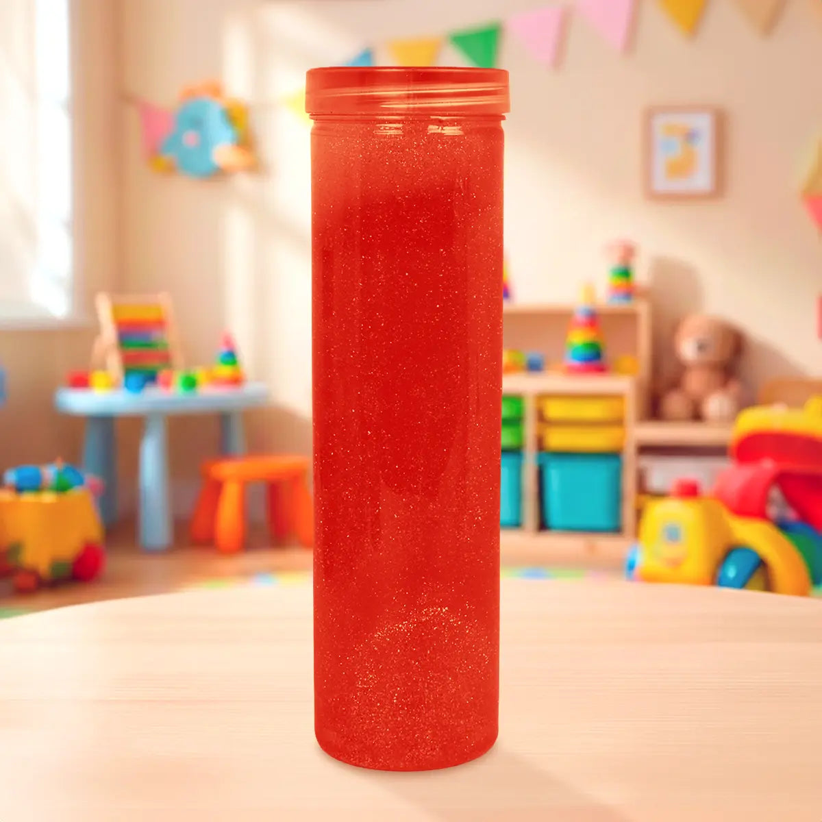 Slime, Tubo, Color Rojo, 400 gr