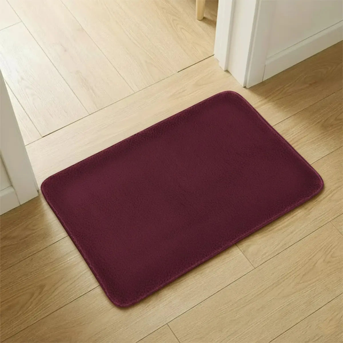 Tapete, Rectangular, Color Vino