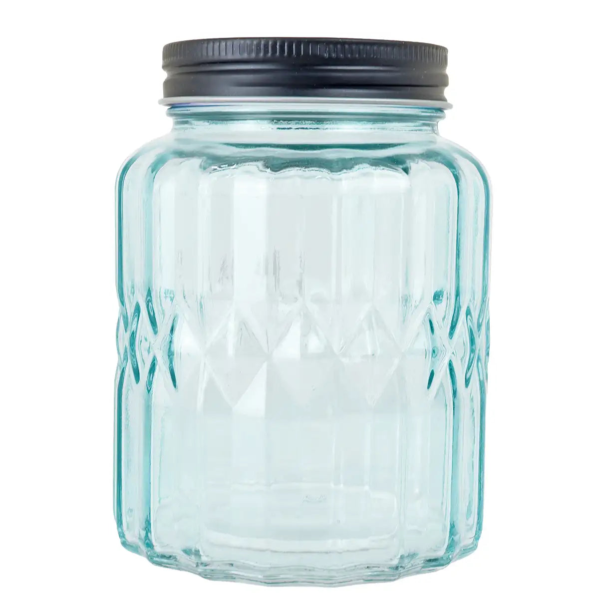 Frasco con Tapa, Color Azul, 620 ml
