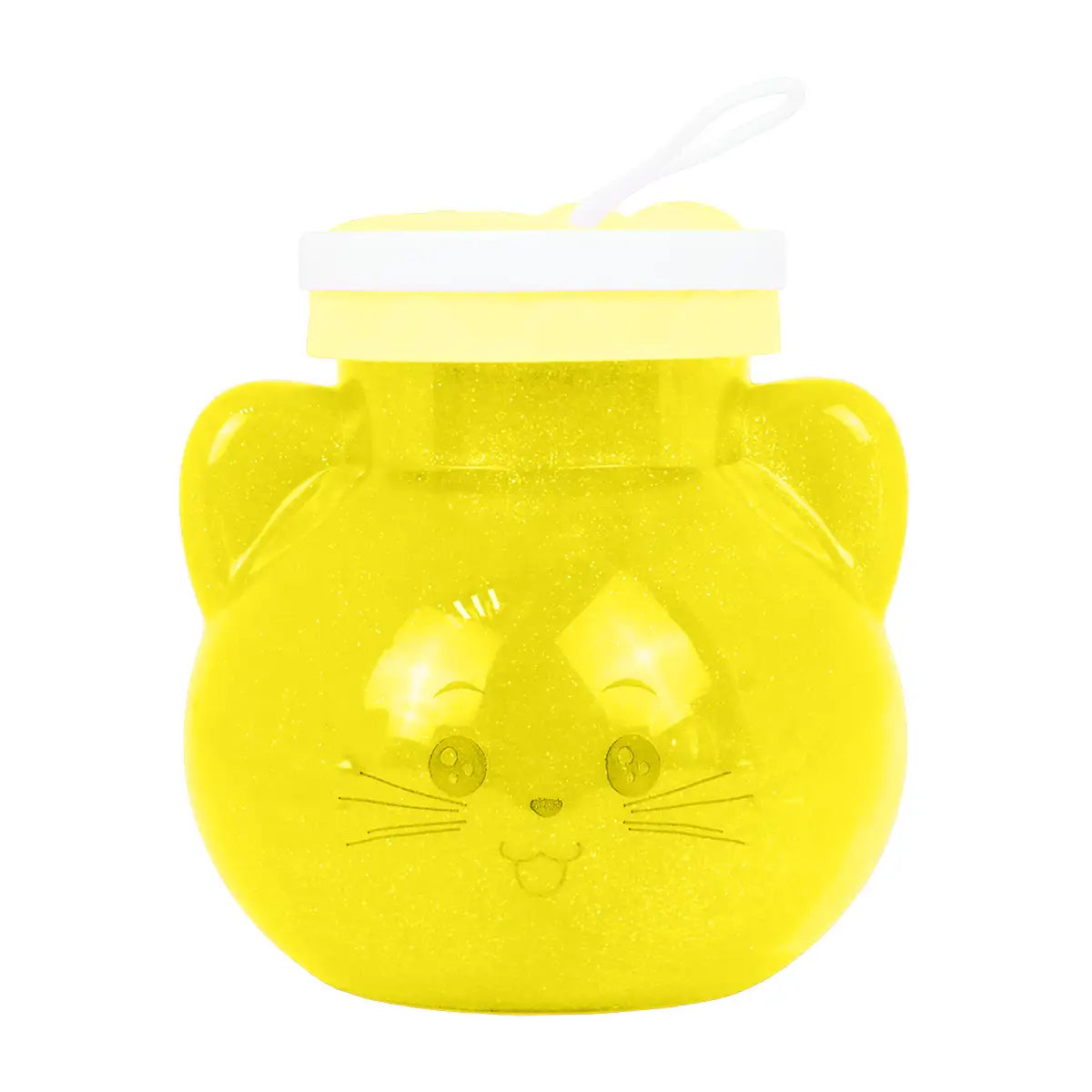 Slime, Gato, Color Amarillo, 320 gr