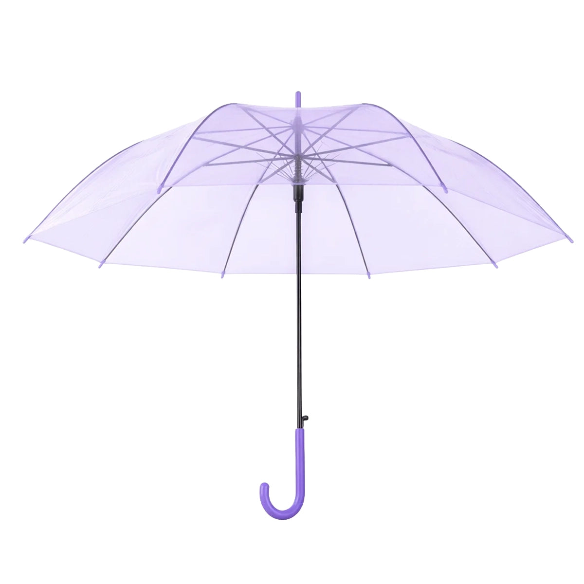 Sombrilla translúcida, Color Morado