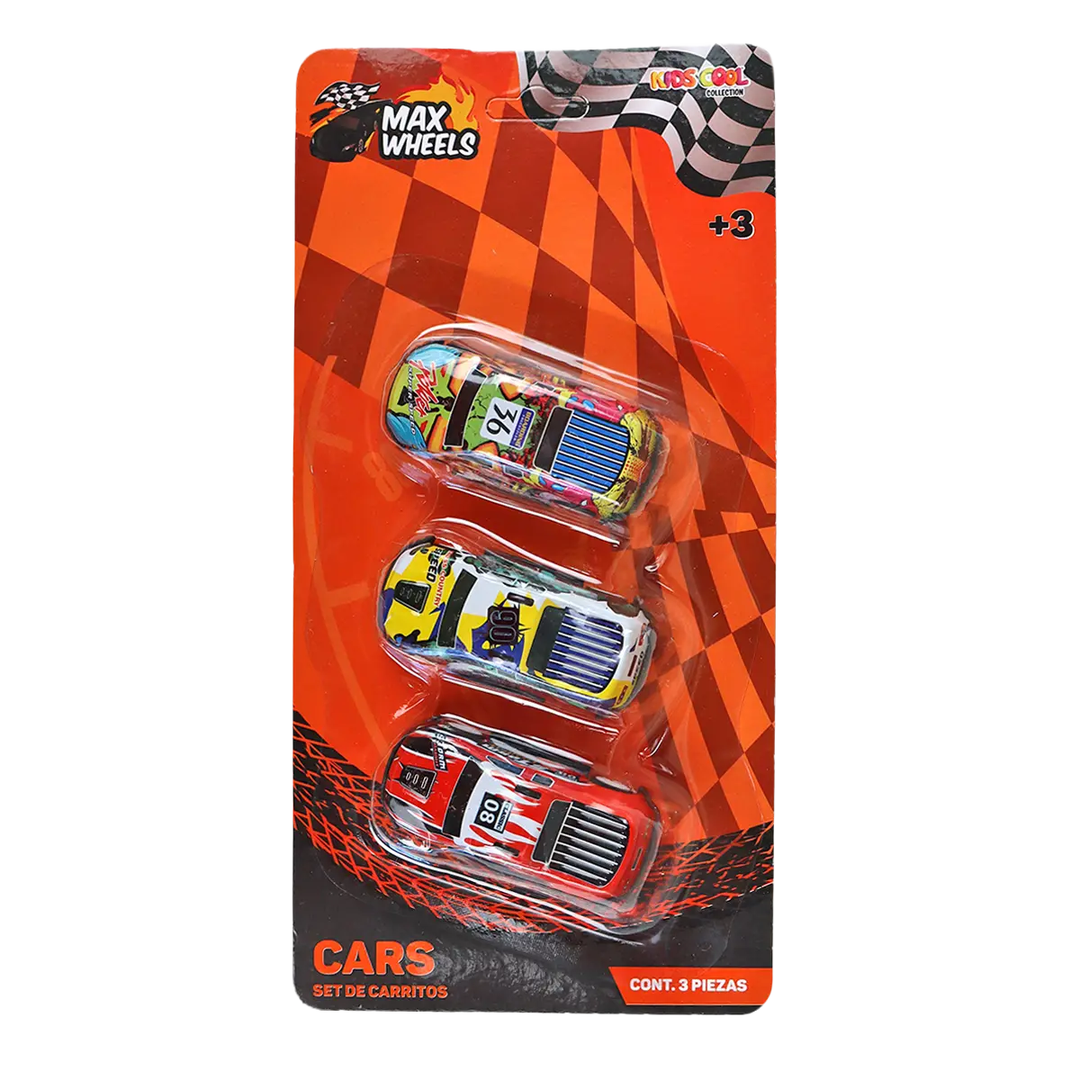 Set de Carritos, 3 pzas