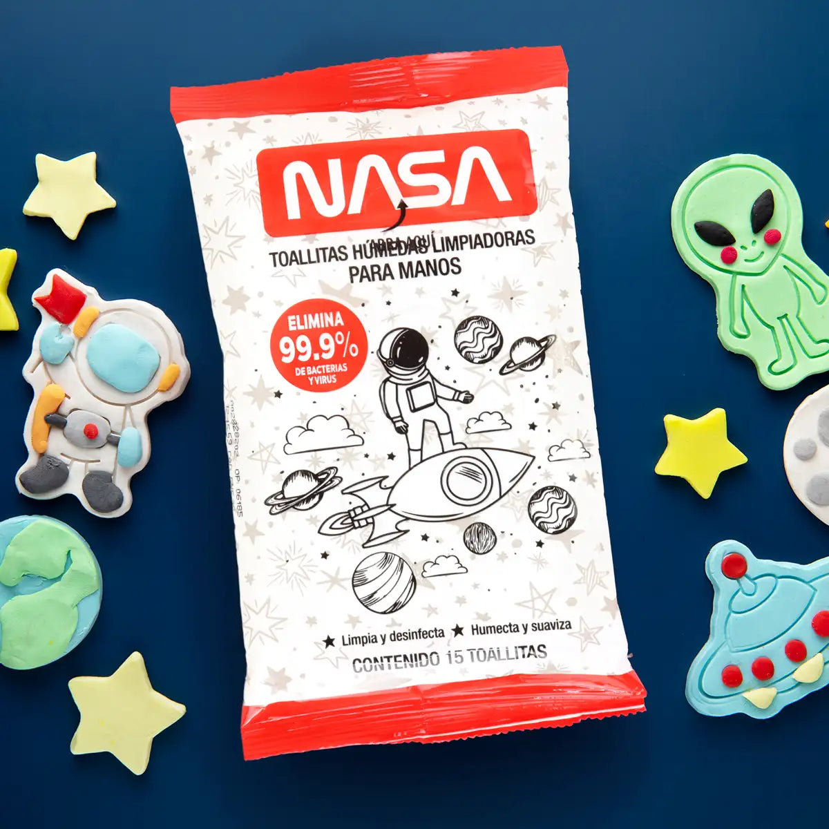 Toallitas Antibacteriales, NASA