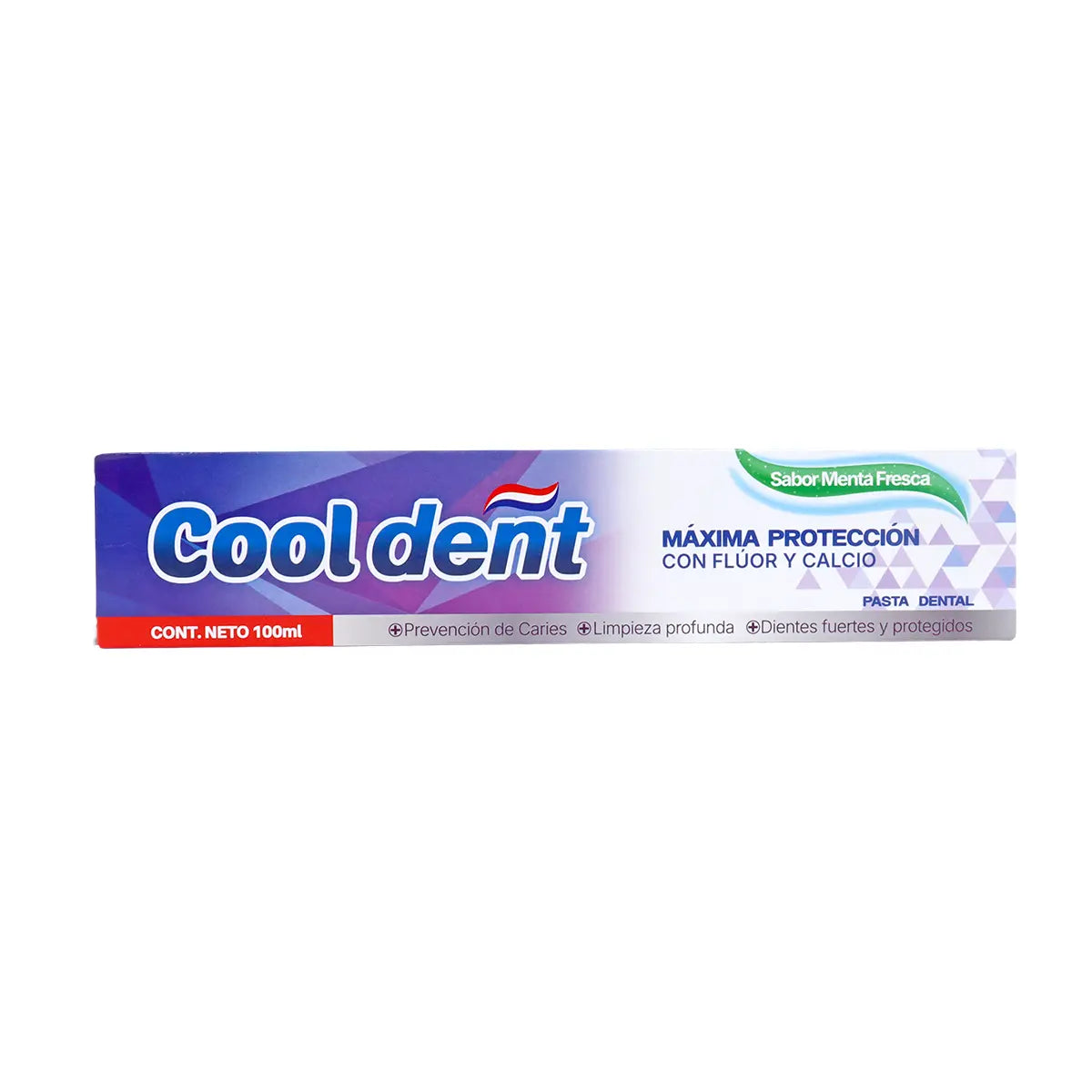Pasta Dental Sabor Menta, 100 gr