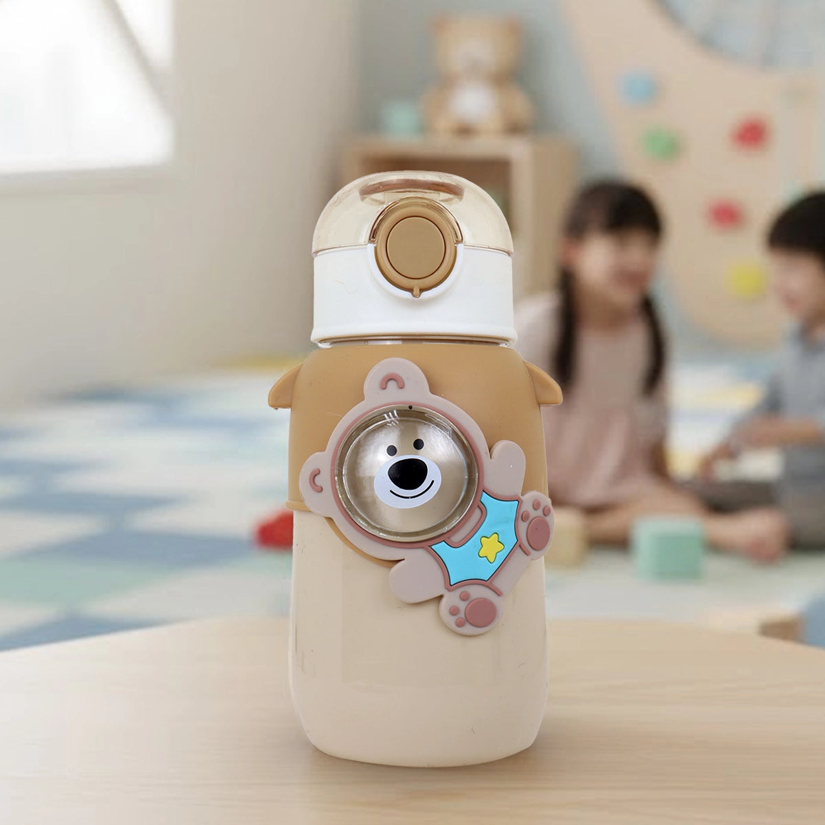 Botella de Agua, Diseño Osito, 600 ml