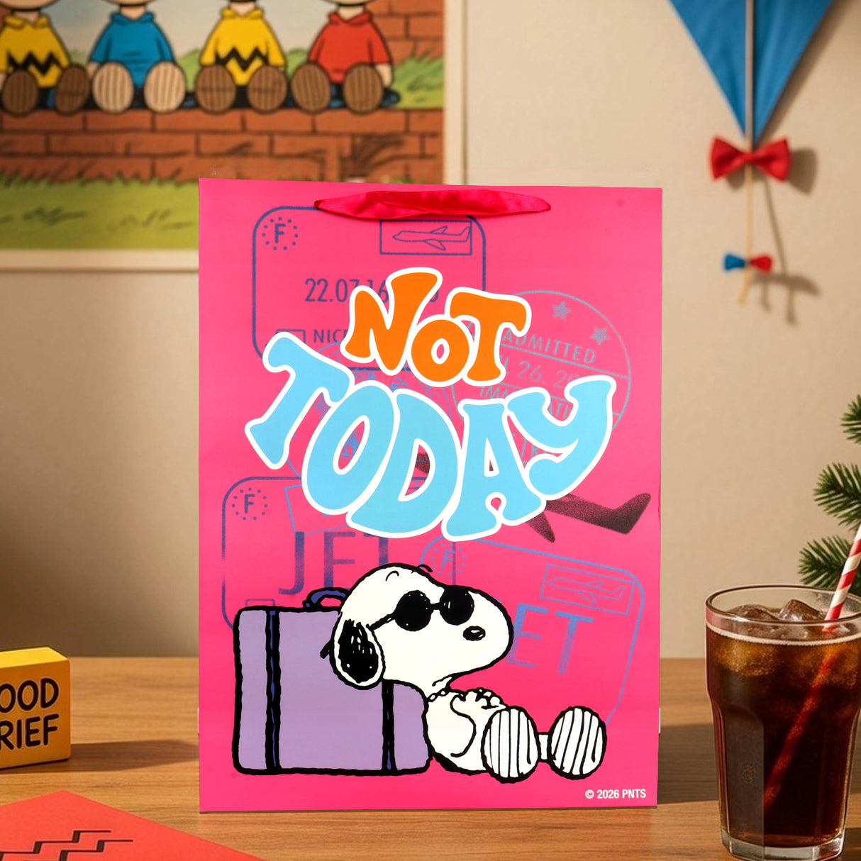 Bolsa de Regalo, Not Today, Snoopy