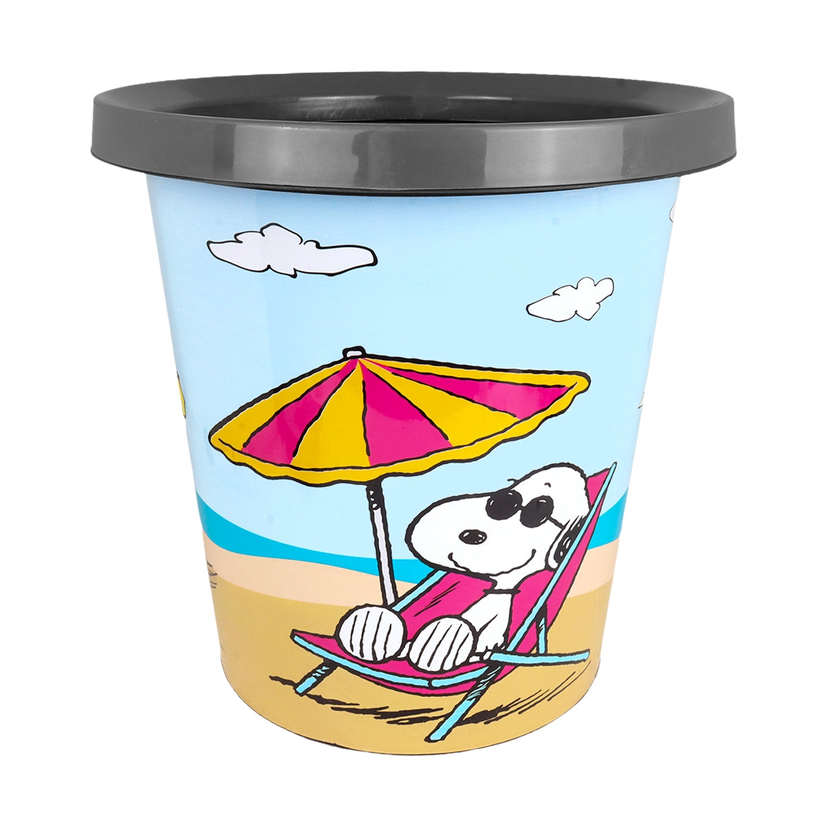 Bote de Basura, Peanuts, Diseño Playa