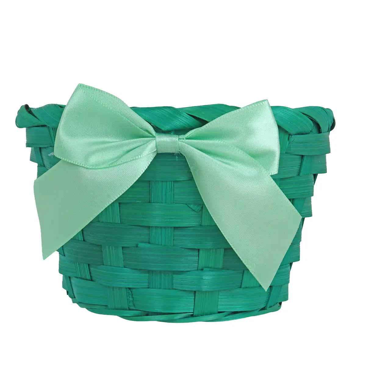Canasta de Bamboo, Color Verde