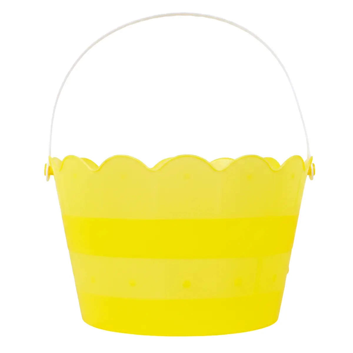 Canasta de Plástico, Pascua, Color Amarillo